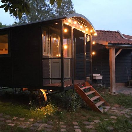阿尔滕Tiny House, Pipowagen Onder De Kastanje公寓 外观 照片